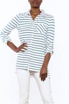  Striped Button-down Polo