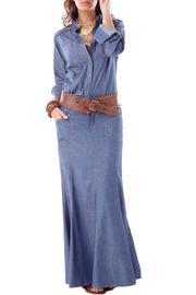  Denim Blouse