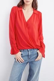 Justina Wrap Blouse