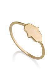  Solid Hamsa Ring
