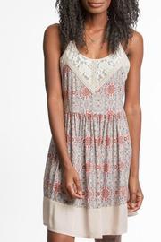  Bohemian Print Dress