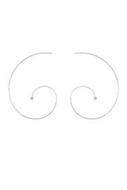 Spiral Brass Earrings