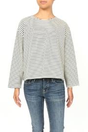  Oversized Breton Top