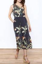  Grey Printed Jumpsuit