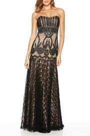  Strapless Beaded Gown