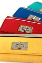  Red Leather Wallet