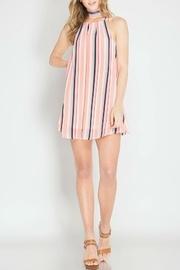  Lotus Stripe Dress