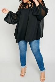  Plus Embroidery Tunic