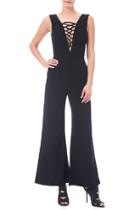  Lace Up Jumpsuit