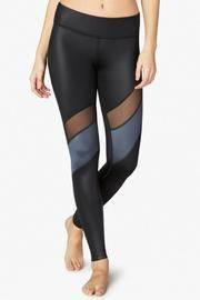  Gloss Mesh Legging