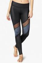  Gloss Mesh Legging