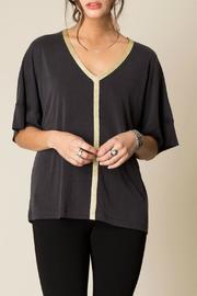  Gold Lined Top