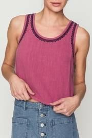  Tank With Embroidery Detail
