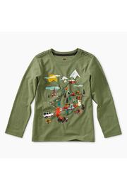  Happy Map Graphic Tee
