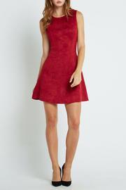  Suede Skater Dress