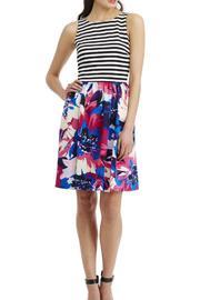  Floral Striped Dress