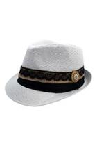  Button Lace Fedora
