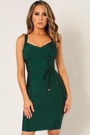  Waist-tie Bodycon Dress