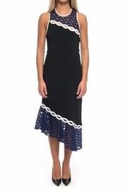  Asymmetric Ruffle Dress