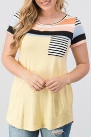  Christy Colorblock Tee