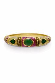  Green Enamel Bracelet