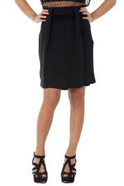 Sakina Velvet-belt Short Skirt