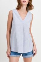  Loose Striped Tank