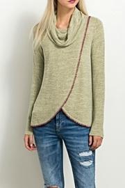  Stitch Turtleneck Sweater