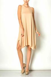 Beige Mid Length Dress