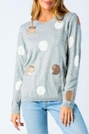  Sequin Polka Sweater