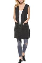  Long Knit Vest