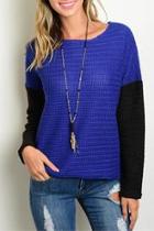  Blue Black Sweater