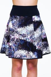  Woven Flared Skirt