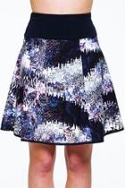  Woven Flared Skirt