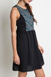  Black Peasant Dress