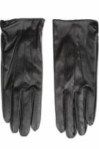  Black Leather Gloves