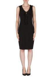  Front-zip Ruffle Dress