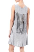  Fringe Back Dress