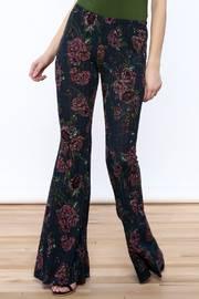  Floral Bell-bottom Pants