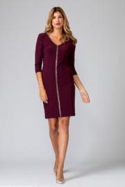  Rhinestone Front Dress