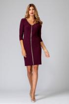  Rhinestone Front Dress