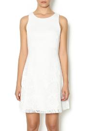  Netted White Dress