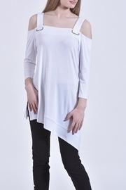  A-symmwetrical White Tunic