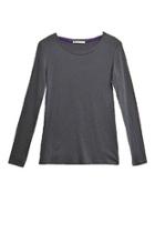  Grey Long-sleeve Top