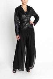  Texture Black Blazer