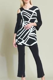 Geo-stripe Top