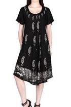  Black Batick Dress