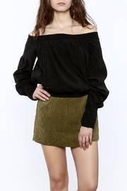  Off The Shoulder Long Sleeve Top