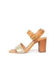  Tan Heel Sandals
