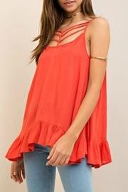  Strappy Neck Tank Top
